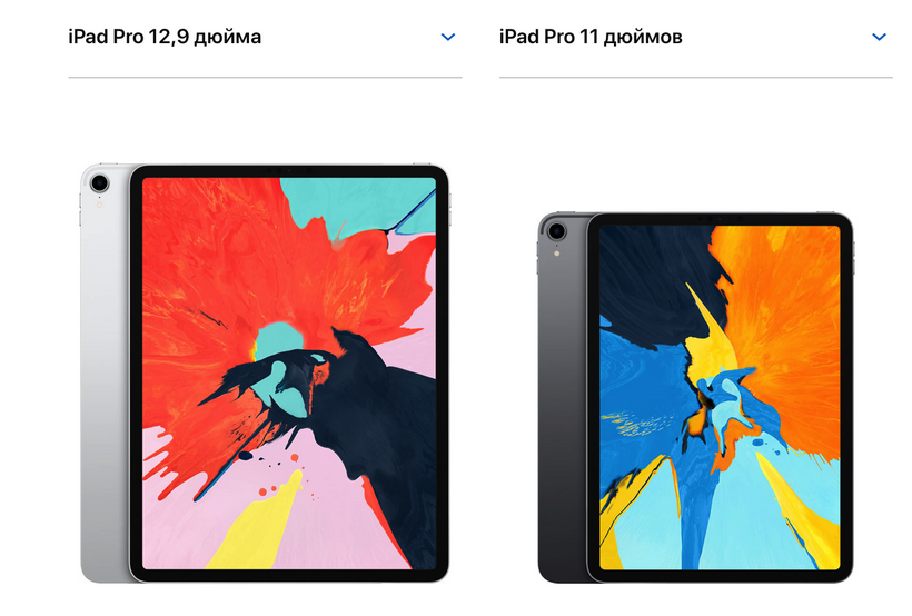 Apple iPad Pro-диагональ экрана планшетов